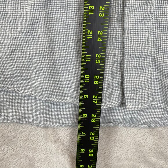 Rag & Bone Mens Button Up Shirt Classic Fit Medium Gray Herringbone Long Sleeves - Picture 3 of 11